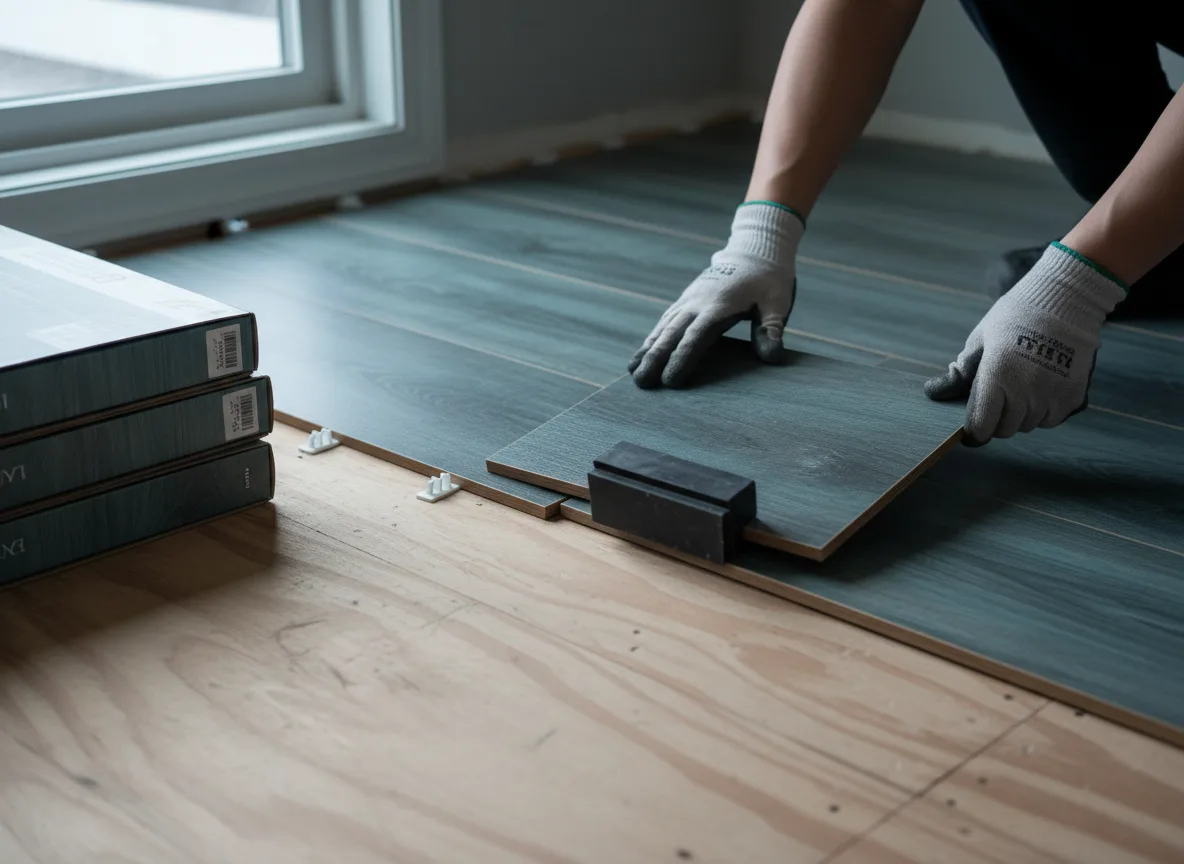 Luxury Vinyl Plank Installation company in Belcourt, ND